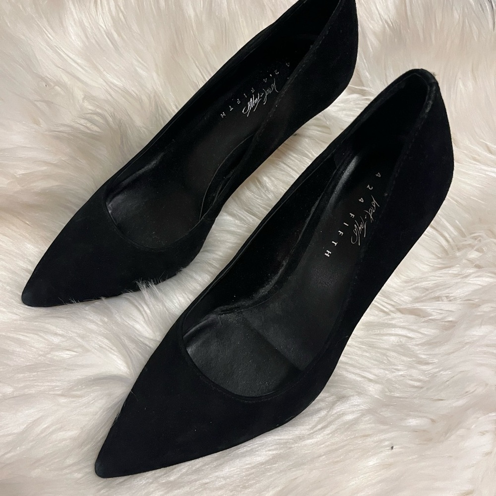 Lord & Taylor Elegant Suede Heels